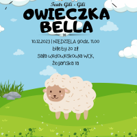 Teatr Gili Gili - Spektakl dla dzieci „Owieczka Bella” / 10.12.2023 / WCK Międzylesie